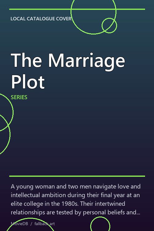 The Marriage Plot poster