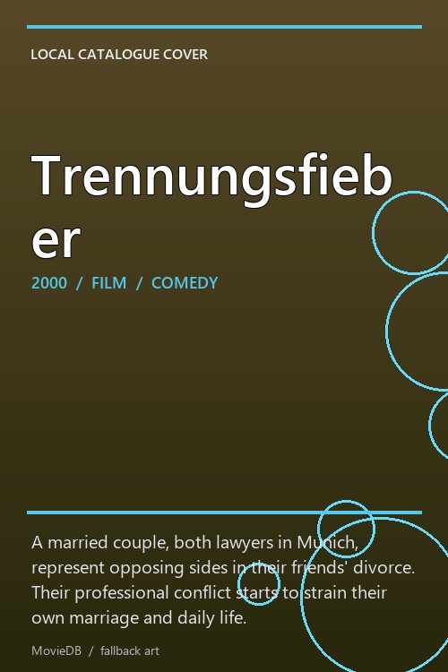 Trennungsfieber poster