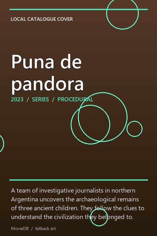 Puna de pandora poster