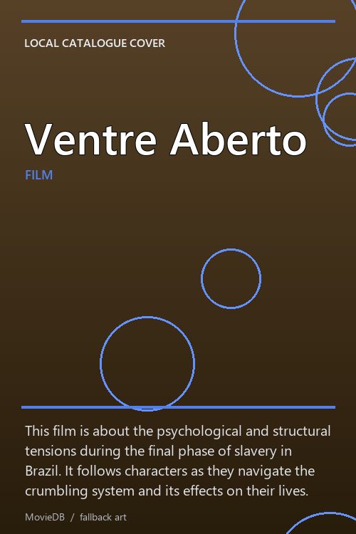Ventre Aberto poster