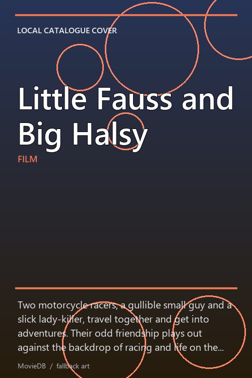 Little Fauss and Big Halsy poster