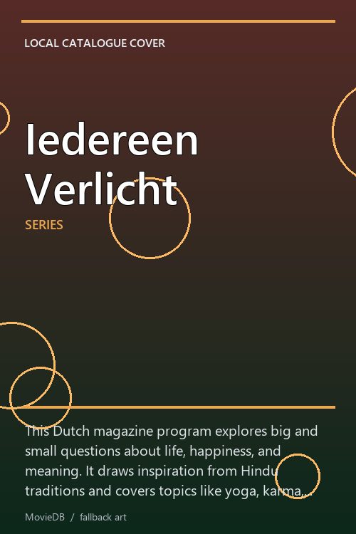 Iedereen Verlicht poster