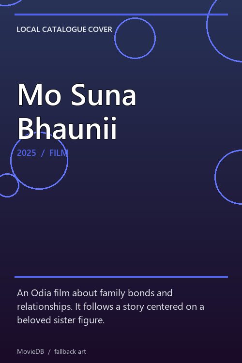 Mo Suna Bhaunii poster