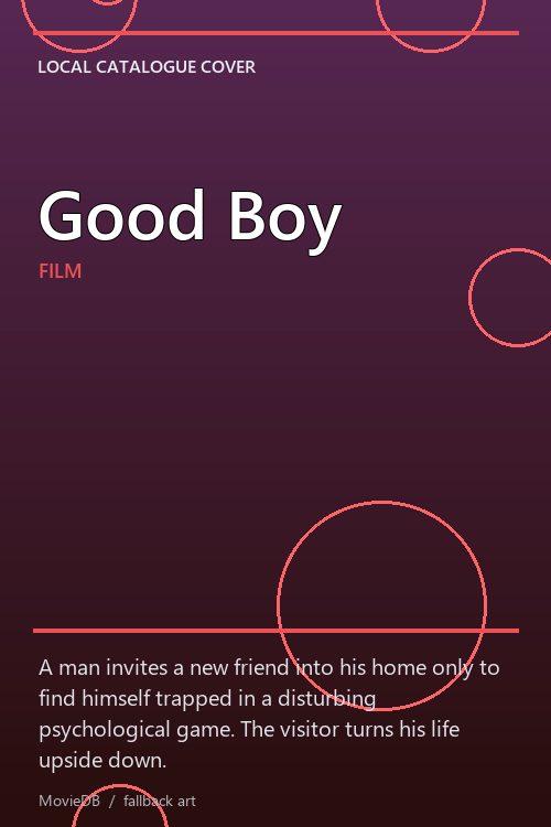 Good Boy poster