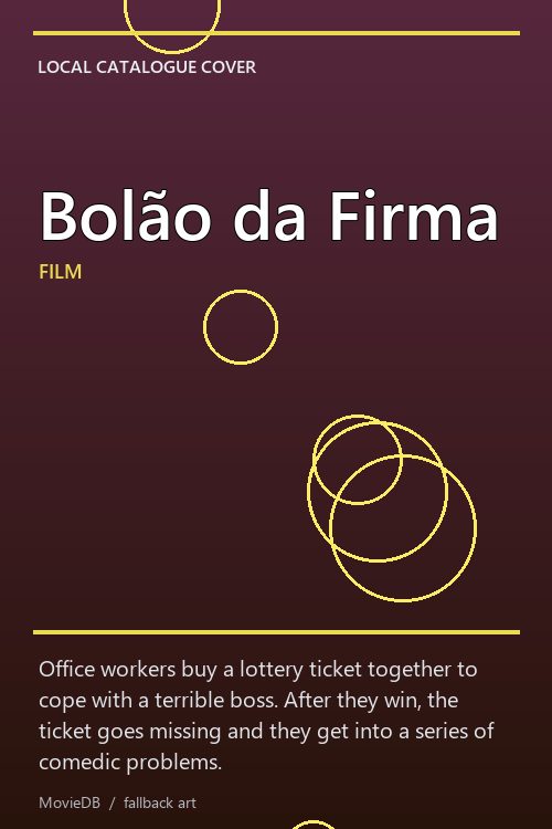 Bolão da Firma poster