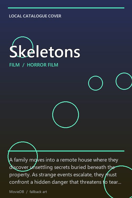 Skeletons poster