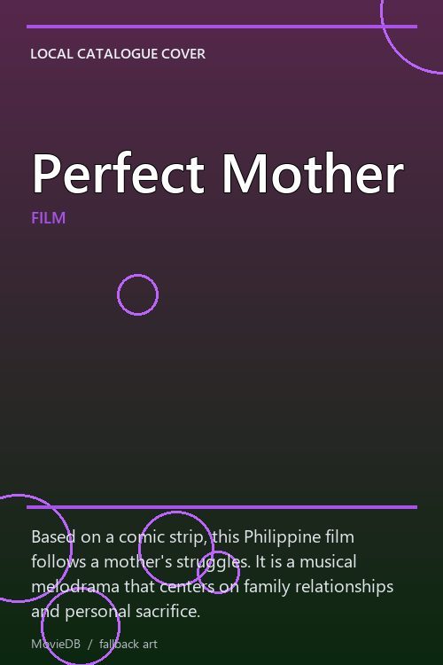 Perfect Mother poster