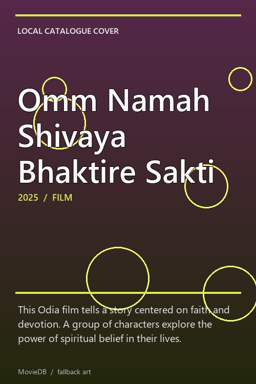 Omm Namah Shivaya Bhaktire Sakti poster