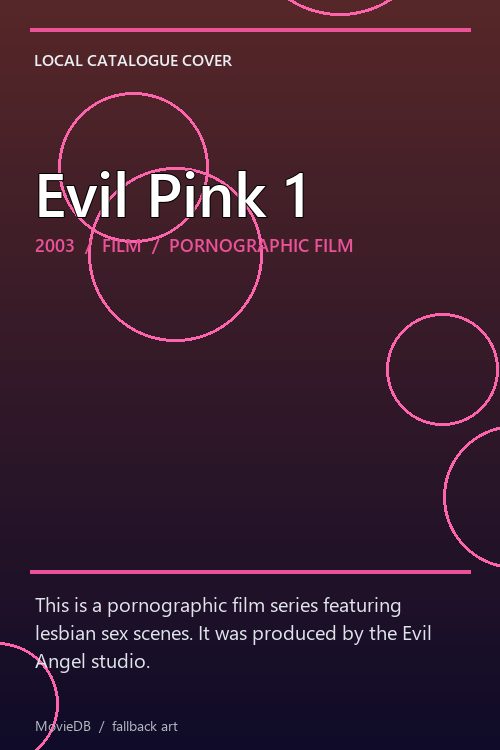 Evil Pink 1 poster