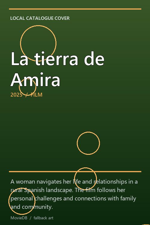 La tierra de Amira poster
