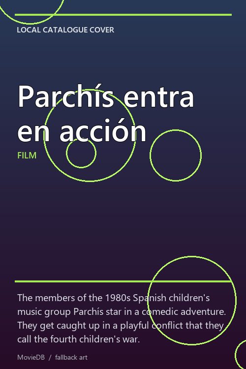 Parchís entra en acción poster