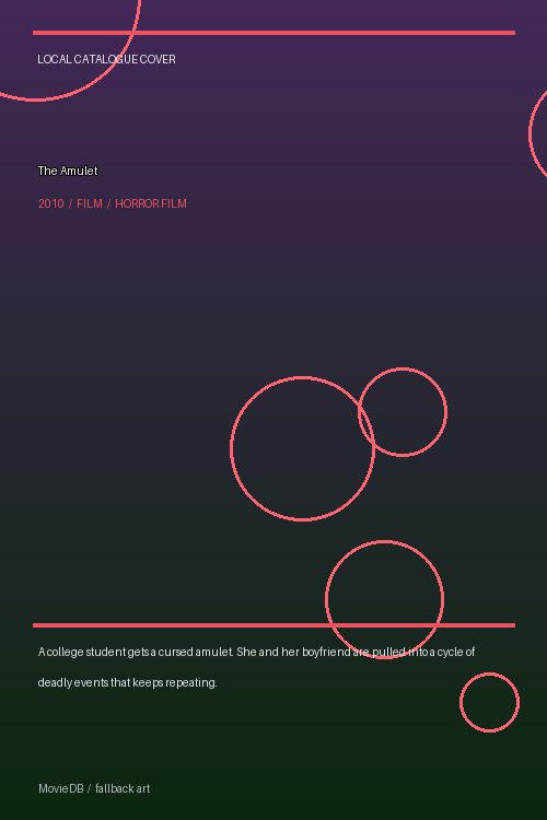 The Amulet poster