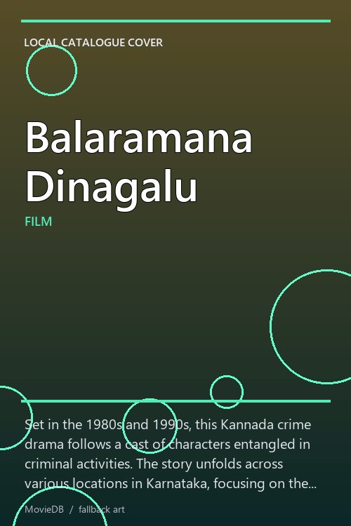 Balaramana Dinagalu poster