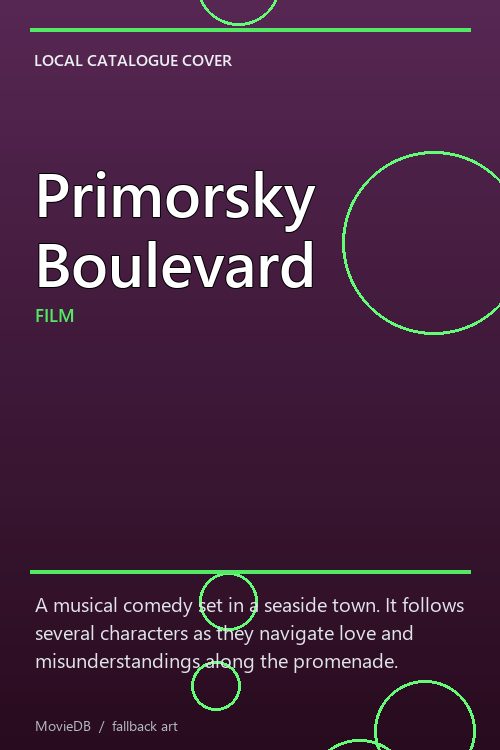 Primorsky Boulevard poster