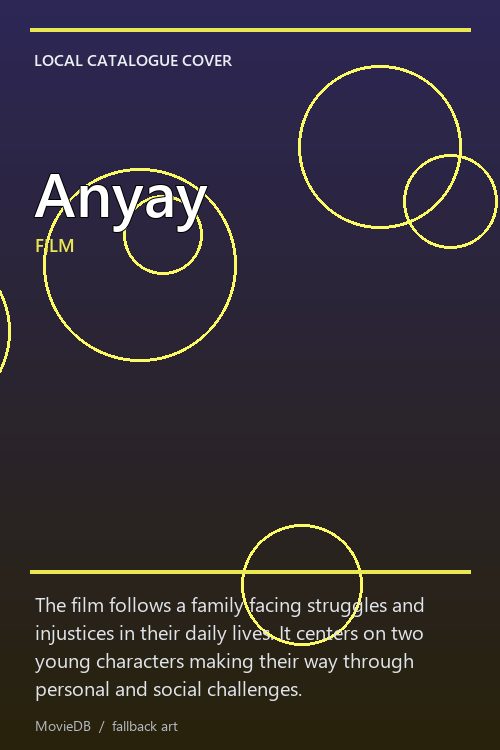 Anyay poster