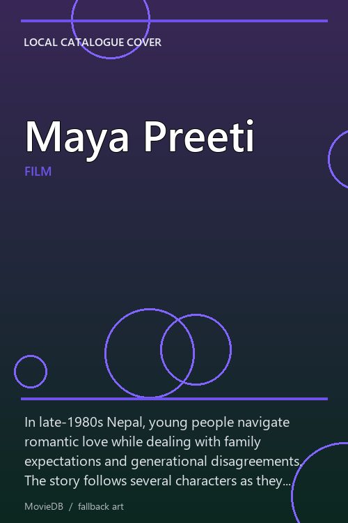Maya Preeti poster