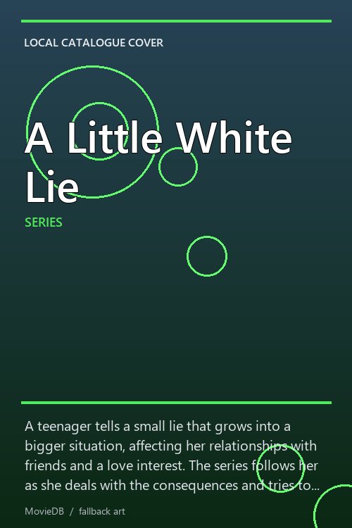 A Little White Lie poster