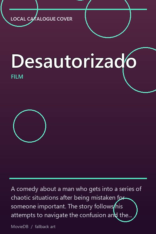 Desautorizado poster