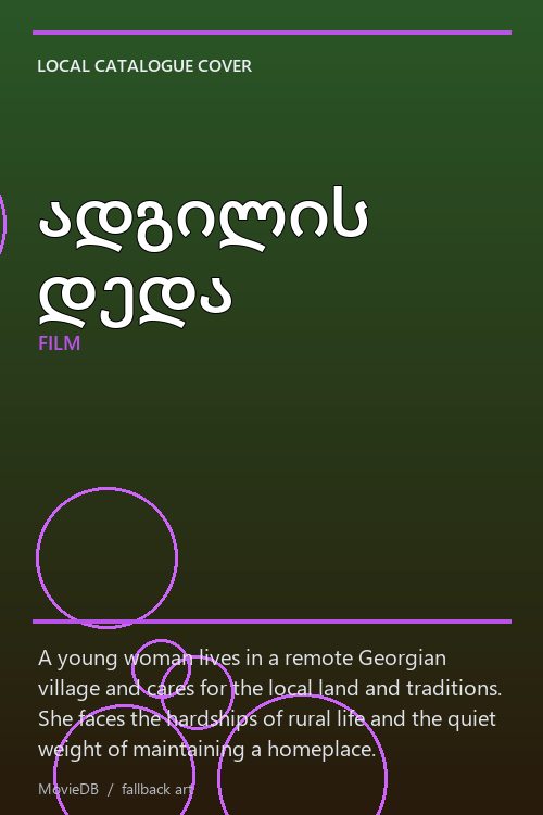 ადგილის დედა poster