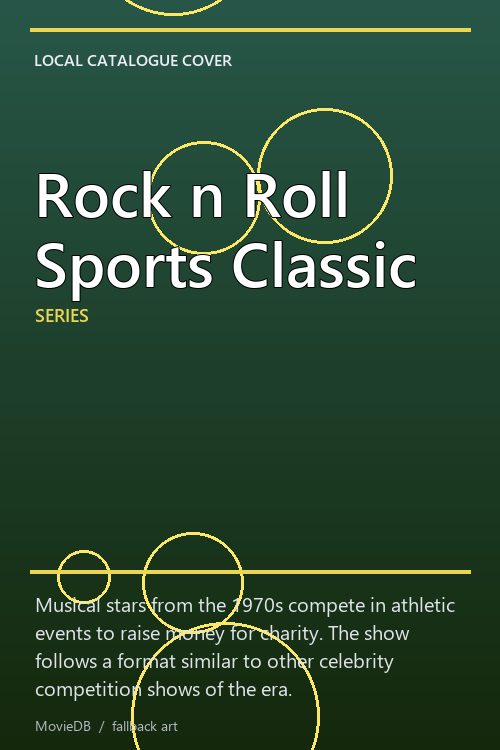 Rock n Roll Sports Classic poster