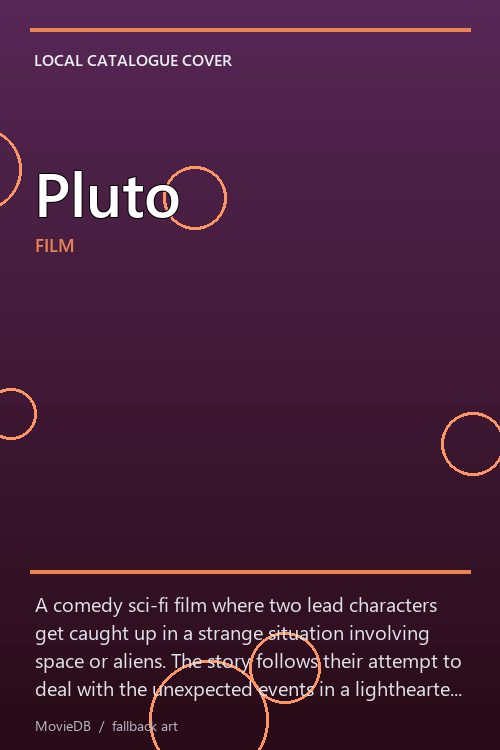Pluto poster