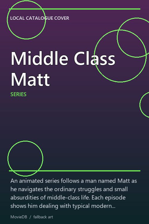 Middle Class Matt poster