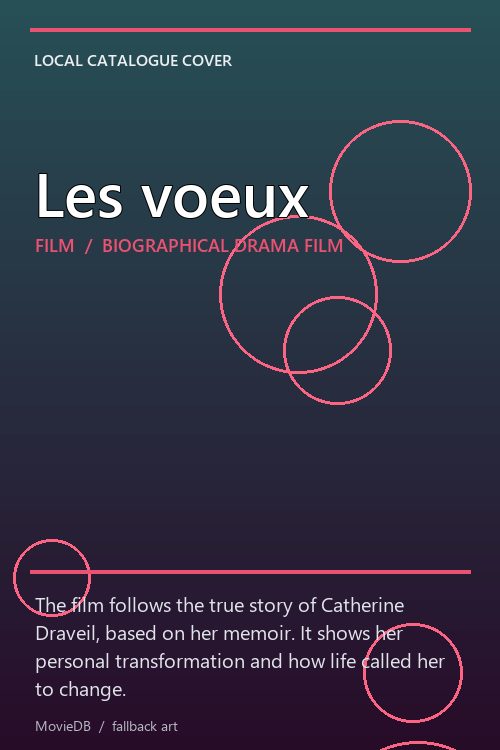 Les voeux poster