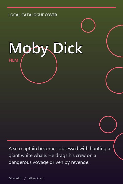 Moby Dick poster
