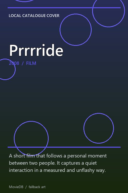 Prrrride poster