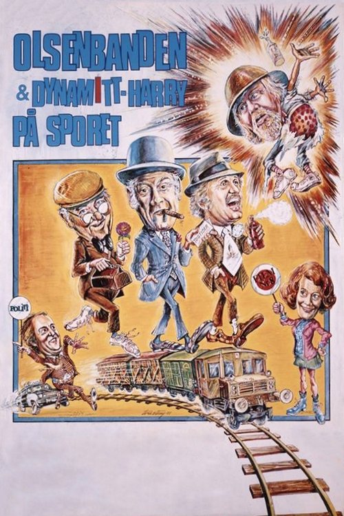 Olsenbanden og Dynamitt-Harry på sporet poster
