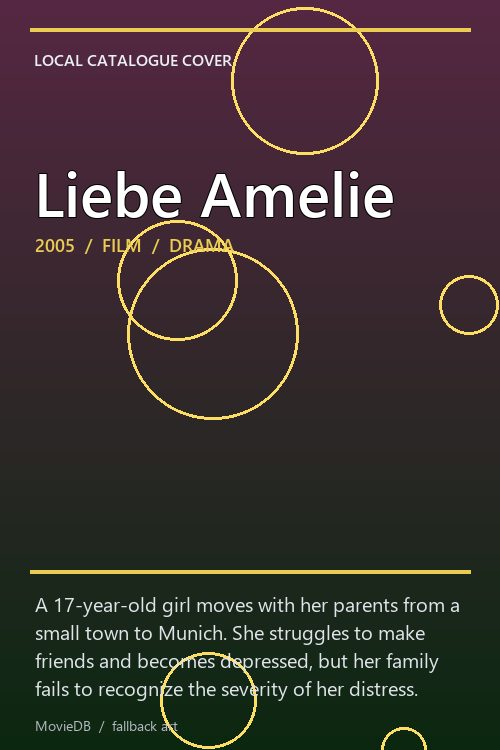 Liebe Amelie poster