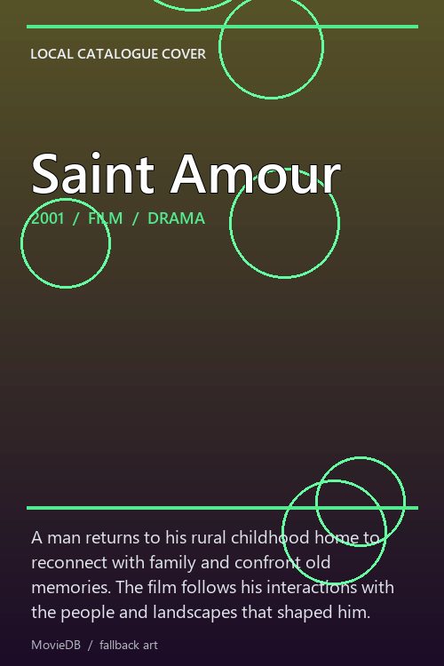 Saint Amour poster