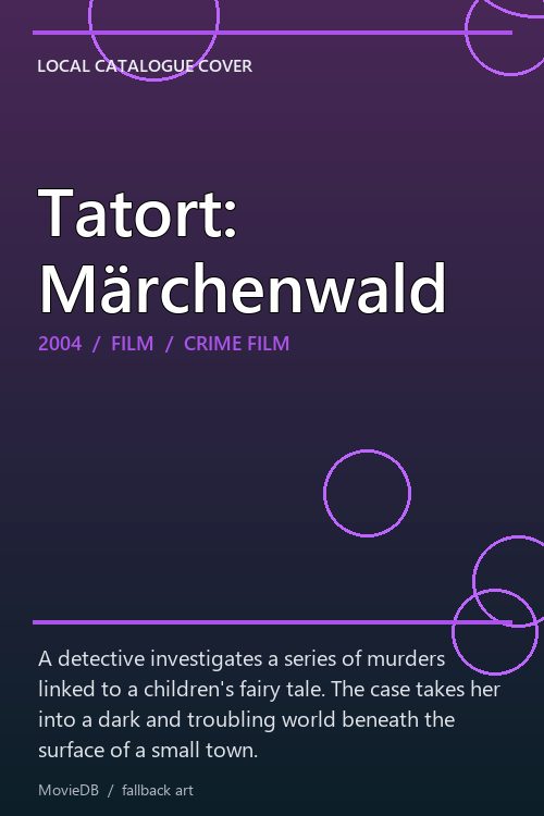 Tatort: Märchenwald poster