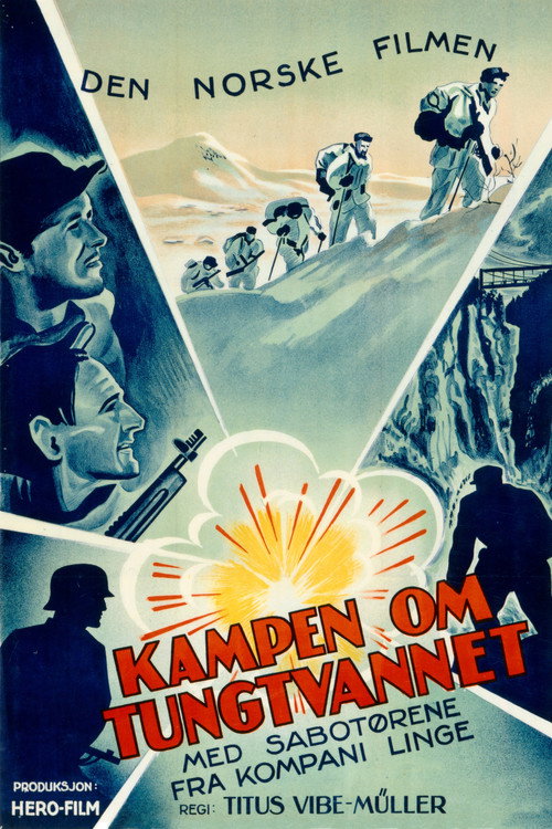 The Battle of the Heavy Water poster