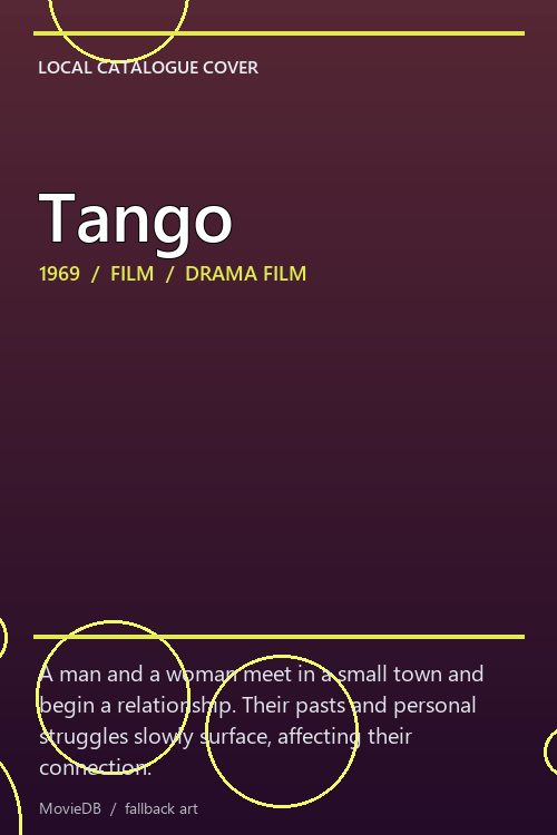 Tango poster