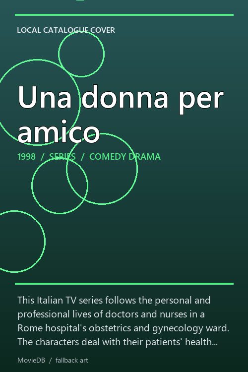 Una donna per amico poster