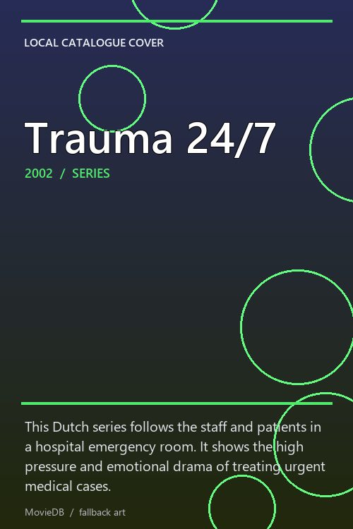 Trauma 24/7 poster