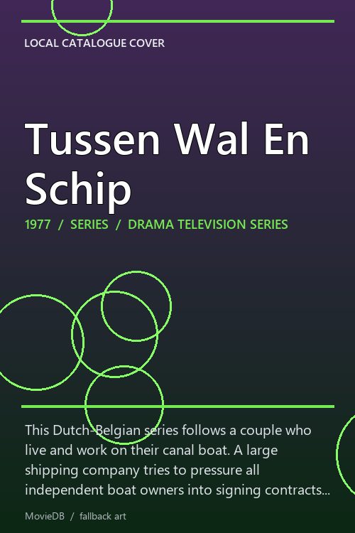 Tussen Wal En Schip poster