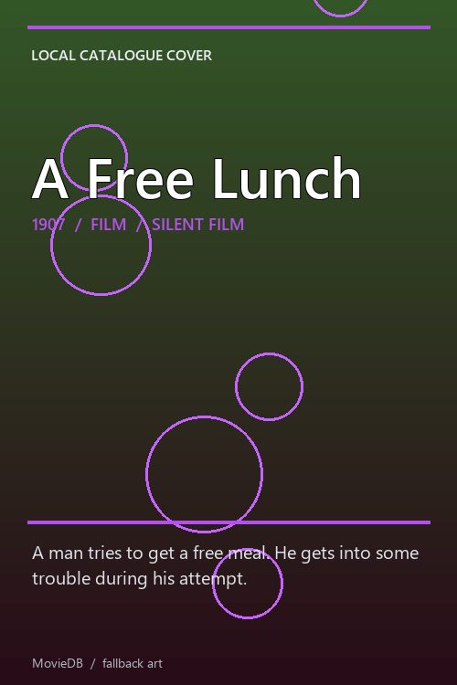 A Free Lunch poster