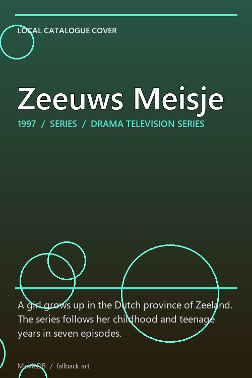 Zeeuws Meisje poster