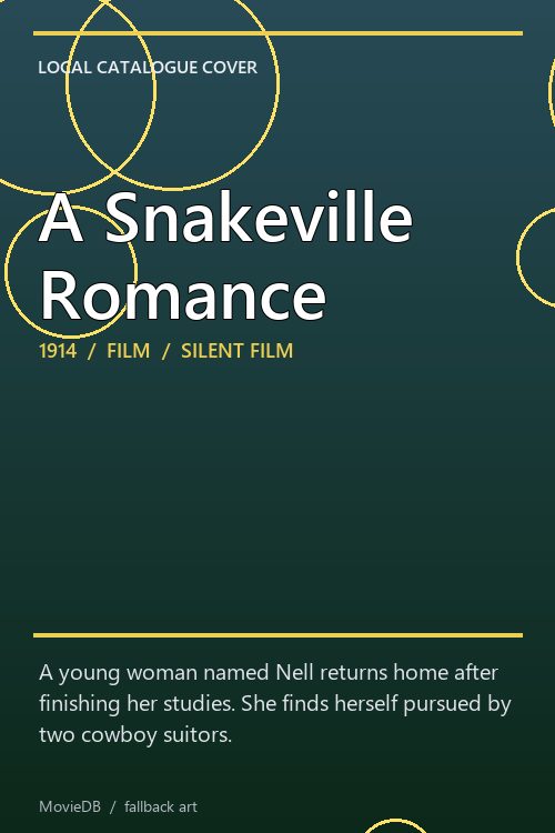 A Snakeville Romance poster