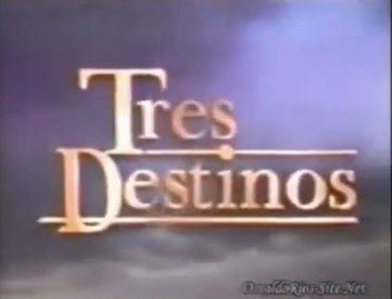 Tres destinos poster