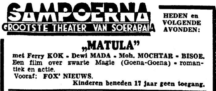 Matula poster