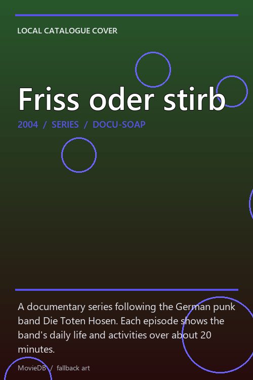 Friss oder stirb poster
