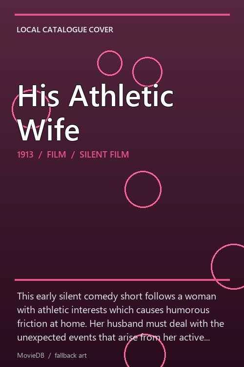 His Athletic Wife poster
