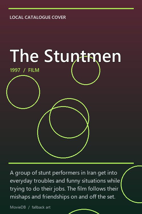 The Stuntmen poster