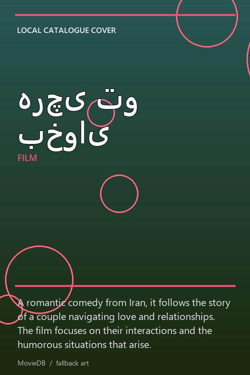 هرچی تو بخوای poster