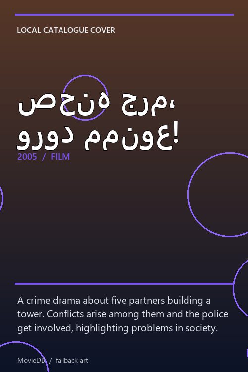 صحنه جرم، ورود ممنوع! poster
