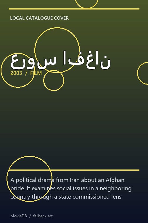 عروس افغان poster