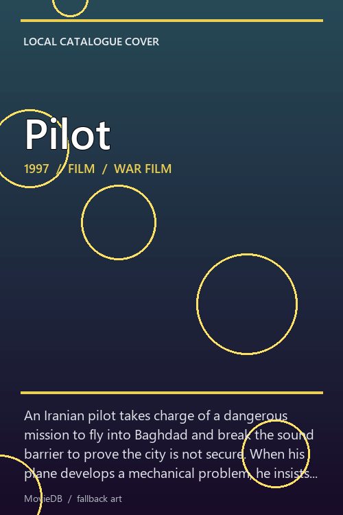 Pilot poster
